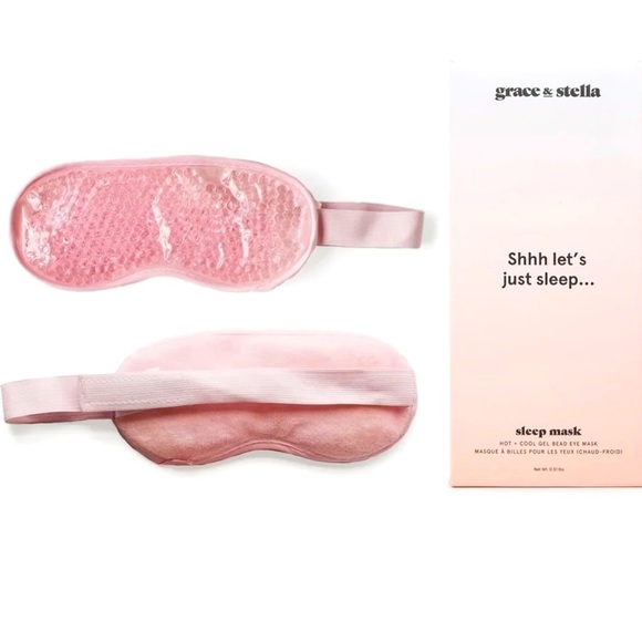 grace & stella Accessories - Grace & Stella Hot and Cool Gel Bead Eye Mask NWT